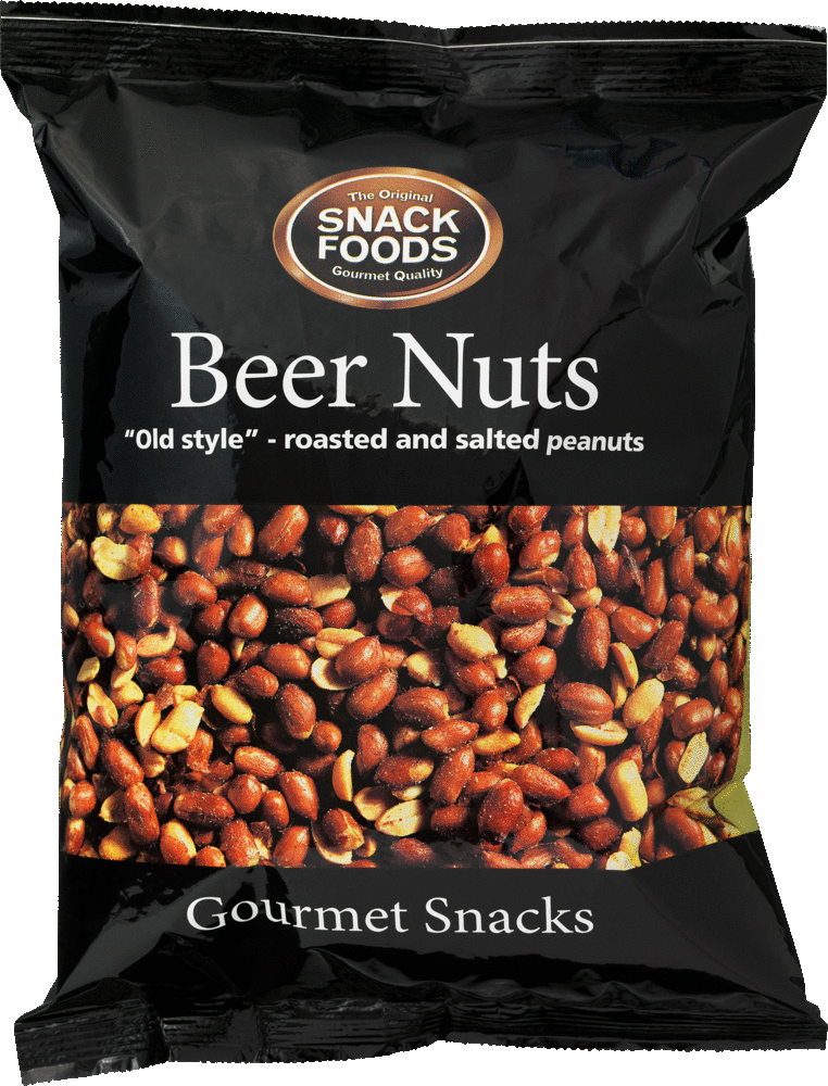 Beer nuts, saltede og ristede peanuts, 1 kg