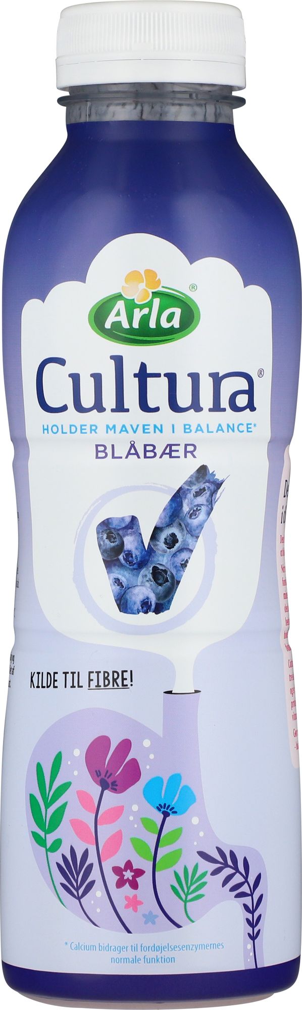 Arla Cultura® laktosefri drikkeyoghurt med blåbær 500 ml